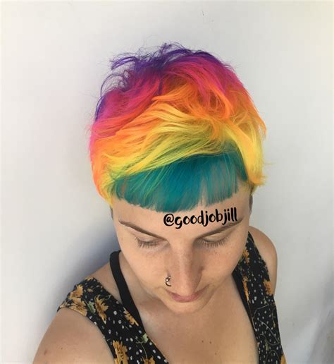 rainbow pixie gloriousness fancyfollicles