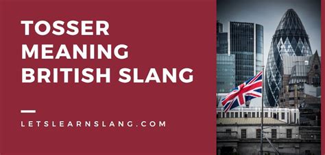 British Slang Tosser Meaning (With Examples)