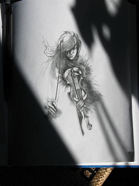 Violinist on Behance