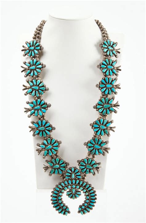 Squash Blossom Necklace Auction