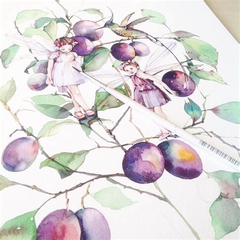 Очередная порция волшебства… | Painting, Watercolor paintings, Drawings