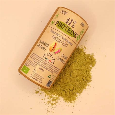Deoiled Pistacho Proteins 200g - AmicEarth