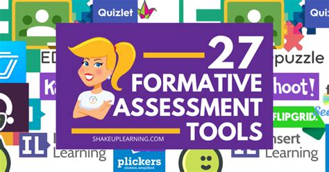 27 Formative Assessment Tools for Teachers and Students | Shake Up Learning