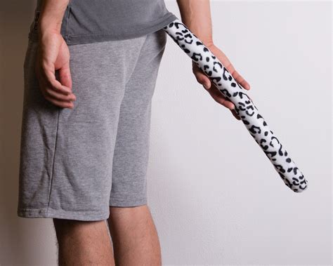 Snow Leopard Tail White Leopard Pretend Play Costume | Etsy