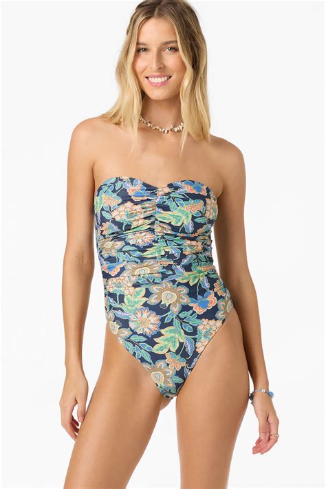 Mermaid Floral Ubud One-Piece - Navy | O'Neill