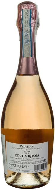 Вино игристое Rocca Rossa Prosecco Rose Brut DOC 0.75 л 11 % ...