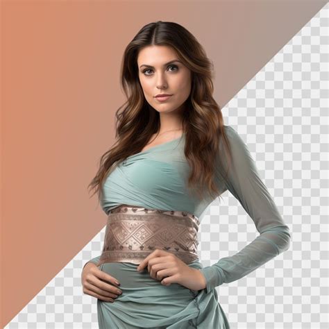 premium psd model isolated  transparent background