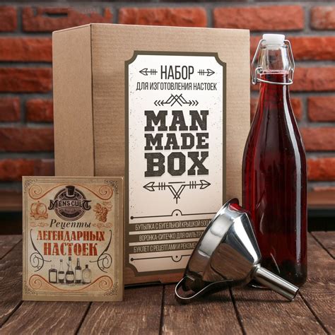 Набор для изготовления настоек Man Made Box купить по цене 1 090 руб. в ...