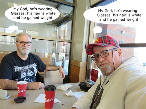 Charles Leblanc's Other Blog: Two buddies meets for the first time in ...