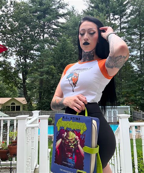 Zombae Undead - Back to school ready with my Michael Myers baby tee and