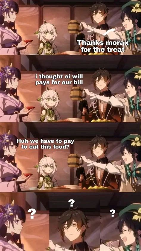 When the archons finally met😂 : Genshin Impact - Marvel Memes