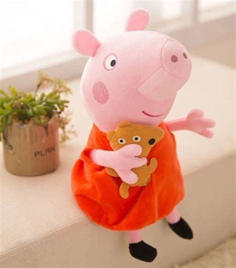 Плюшевая игрушка Свинка Пеппа 30 см Peppa из семьи Пеппа (513019876 ...