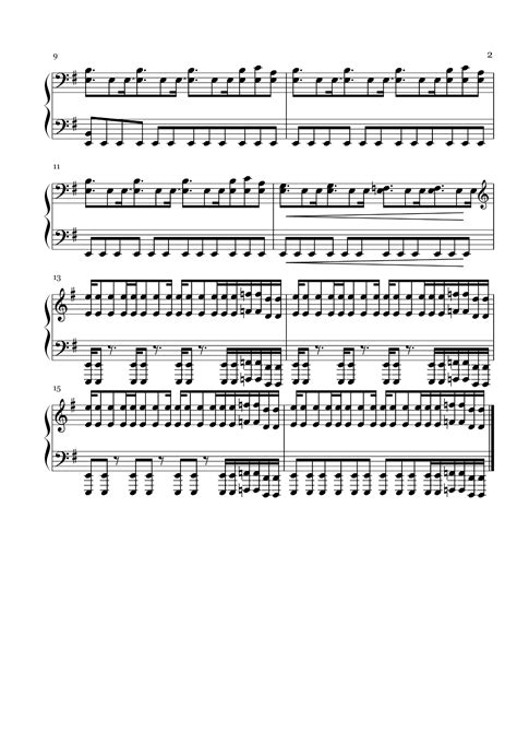 Dota 2 - Battle Music 1 | Sheet Music Page 2 (Thumbnail)