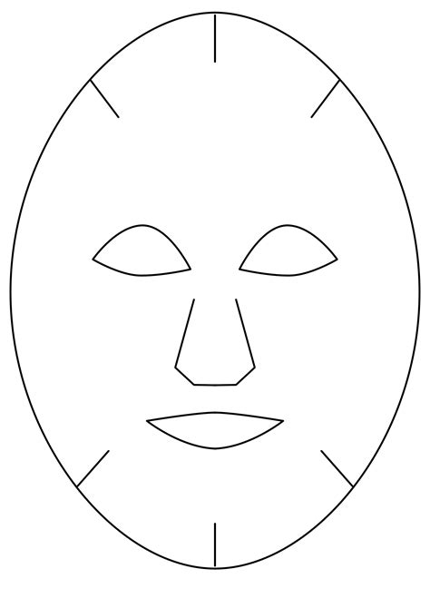 Paper Face Mask Pattern Printable