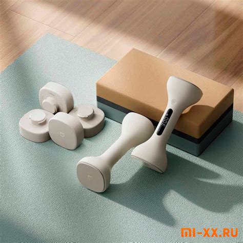 Умные гантели Mijia Smart Dumbbells | Новинка для домашних тренировок