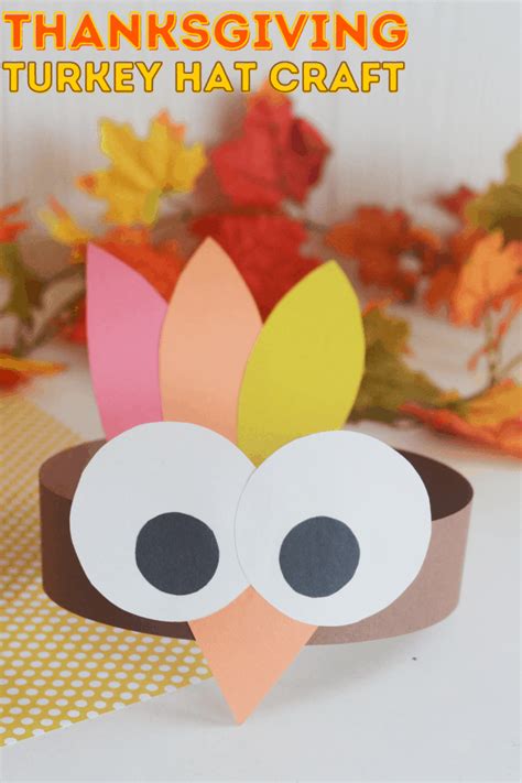 Easy Turkey Hat Craft - Little Bins for Little Hands