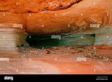 Interior Of Cave Stock Photo - Alamy