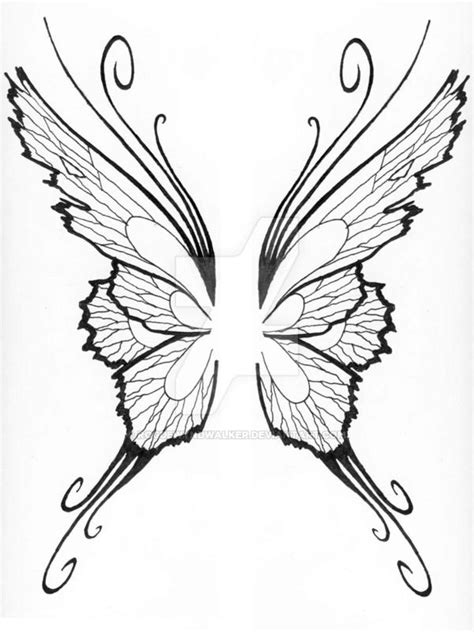 Fairy Wing Tattoo by roguewyndwalker