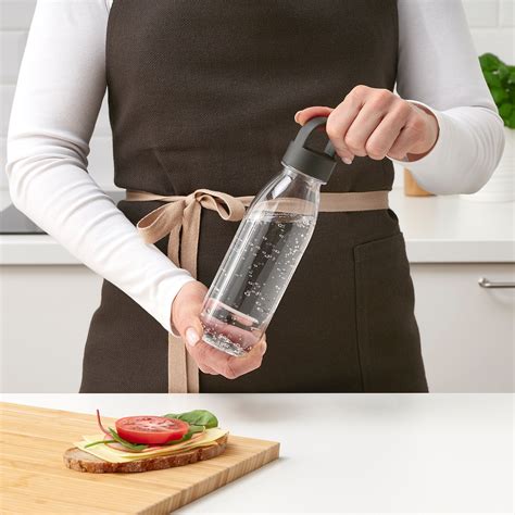 IKEA 365+ Water bottle, dark grey, 0.5 l - IKEA