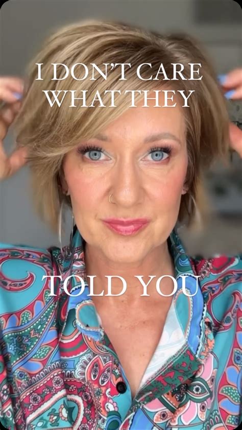 As a mature woman, I have a lot of tips to create lift and dimension