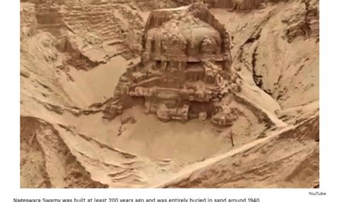 Indian Villagers Unearth 200-Year-Old Hindu Temple Buried In Sand for ...