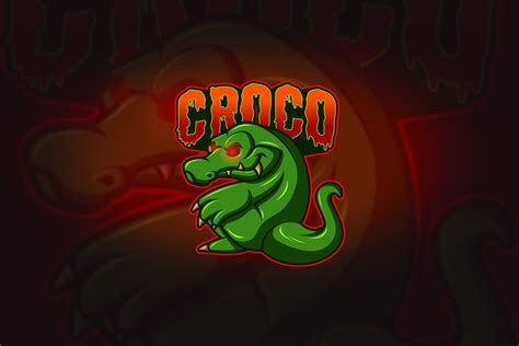 Croco - Mascot & Esport Logo | Esport logo, Mascot, Squad logo