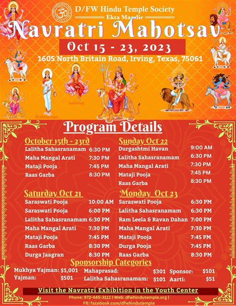 Navratri Mahotsav - DFW Hindu Temple Society