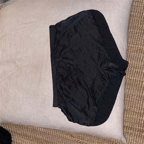 Skims satin sleep shorts - Depop