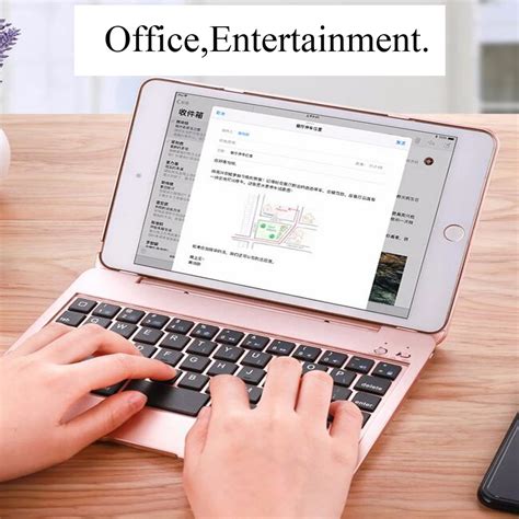 Беспроводная Bluetooth клавиатура для IPad Mini 1 2 3 Mini 2 Mini 3 ...