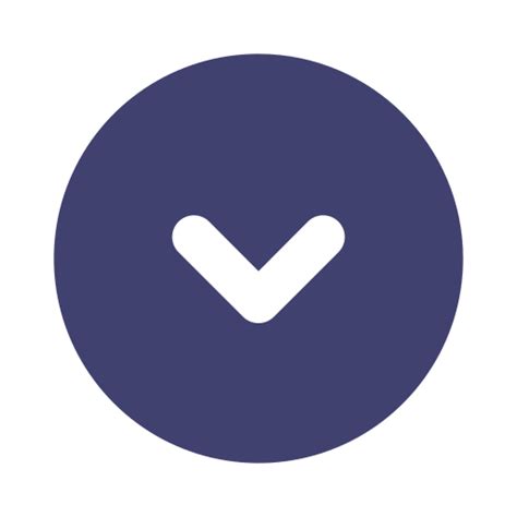 Down chevron Generic Glyph icon