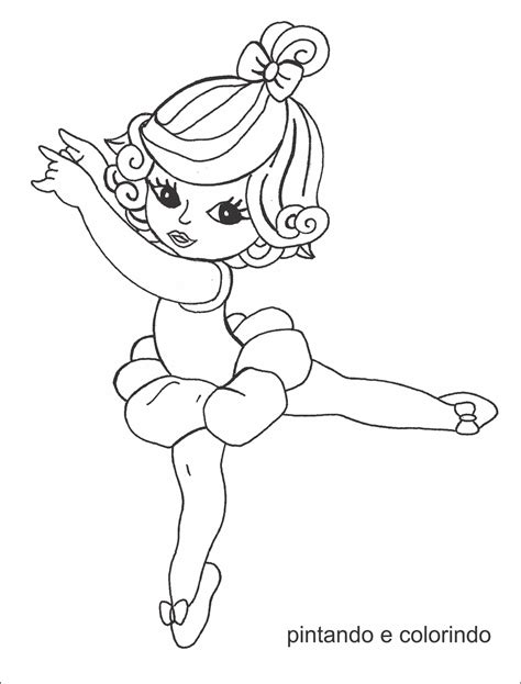 Desenho De Ballet Para Colorir - BLOG PROFESSOR ZEZINHO: Desenhos de Bailarinas de Ballet para Colorir