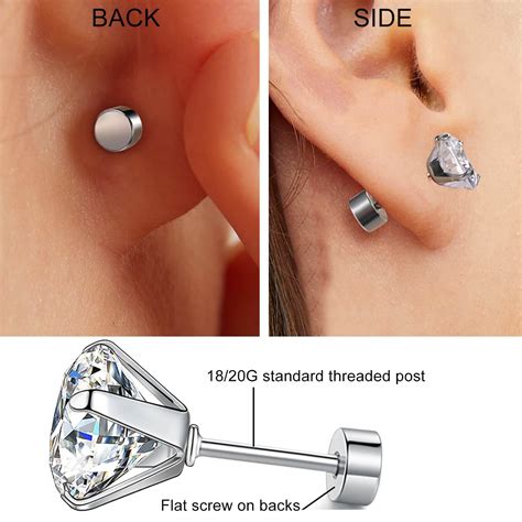 What Are Flat Back Earrings? A Pierced Ear's Blissful Report