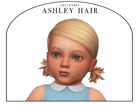 The Sims Resource - Ashley Hair (Infants) | Sims 4 children, Sims 4 ...