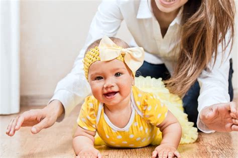 Mum with the baby stock image. Image of female, human - 40493125