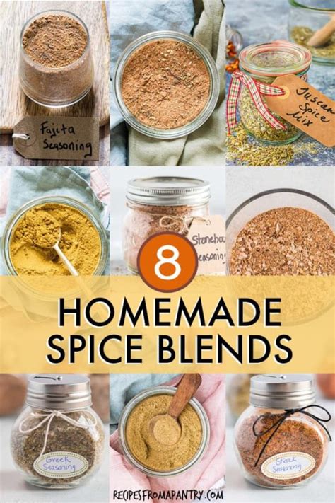 Homemade Spice Blends Seasoning - Recipes From A Pantry