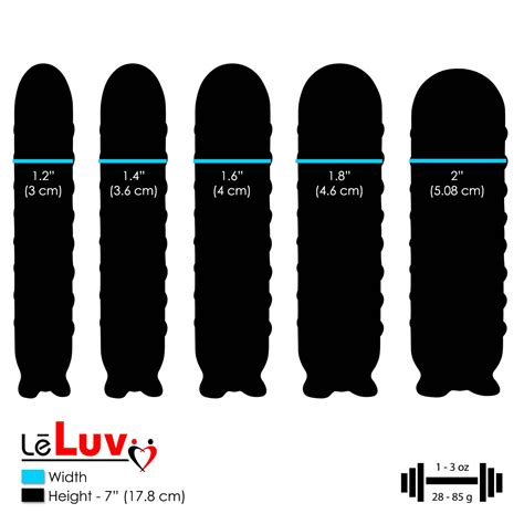 Leluv HEARTY 7 Inch Length 3D Printed Textured Dildo Choose | Etsy Canada