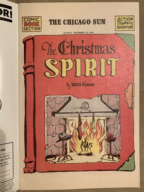 ‘The Christmas Spirit.’ Eisner’s first post-War Spirit story : r/comicbooks