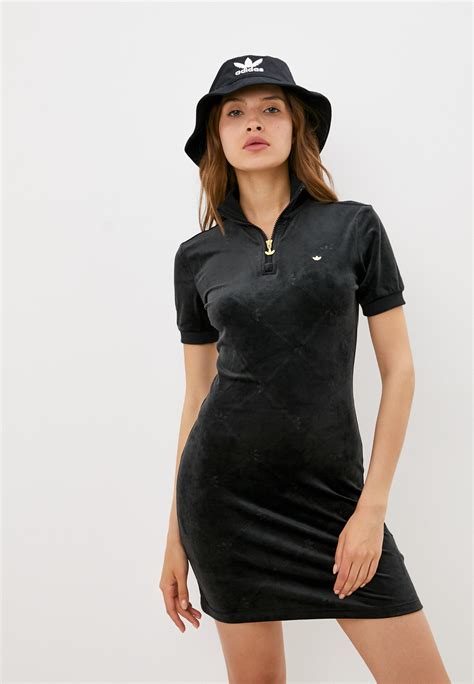Платье adidas Originals, цвет: черный, RTLABO769201 — купить в интернет ...