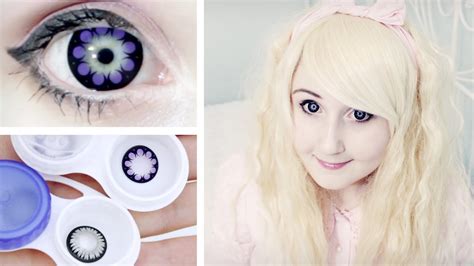 Корейские линзы, увеличивающие глаза ｡ ‿ ｡ Big eyes ♥ Circle lenses ...
