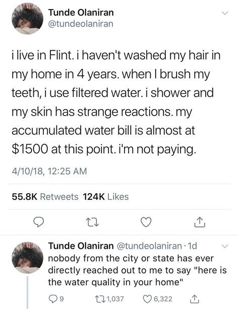 Please don’t forget about Flint : r/BlackPeopleTwitter