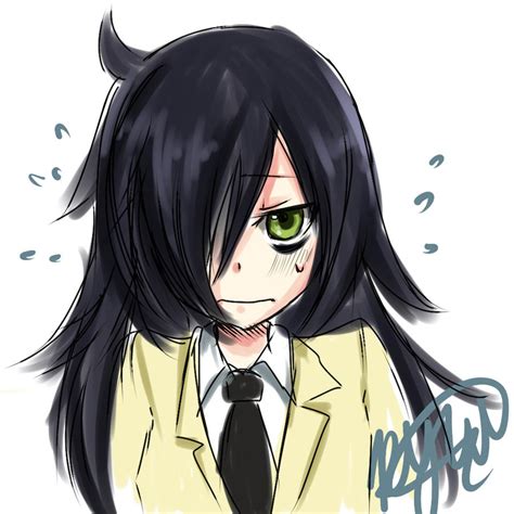 Watamote-Tomoko Kuroki by kichikutie23 on DeviantArt