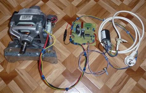 Электродвигатель от стиральной машины и регулятор скорости – Atmel ...