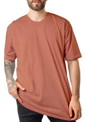 Camiseta Oversized Academia Blusa Masculina Lisa Treino | Parcelamento sem juros