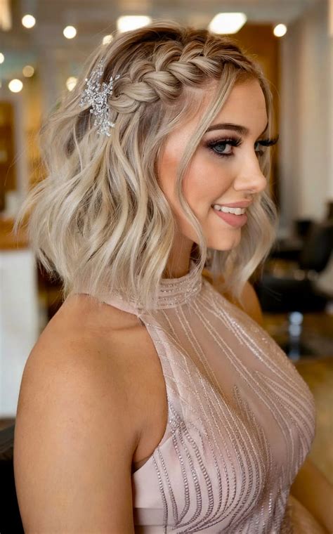 20 Hottest Prom Hairstyles For Short Medium Hair 2021