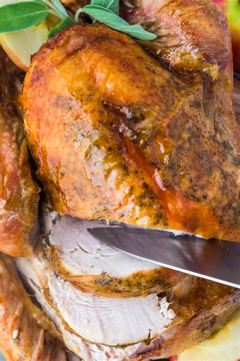 Easy Apple Cider Roast Turkey for Thanksgiving