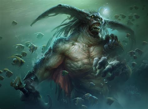 Vodyanoy by IvanLaliashvili on DeviantArt