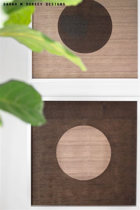DIY Wood Veneer Art | Tutorial - Dorsey Designs