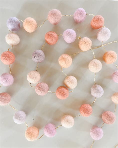 Easy DIY Felt Ball Garland - Fox Farm Home