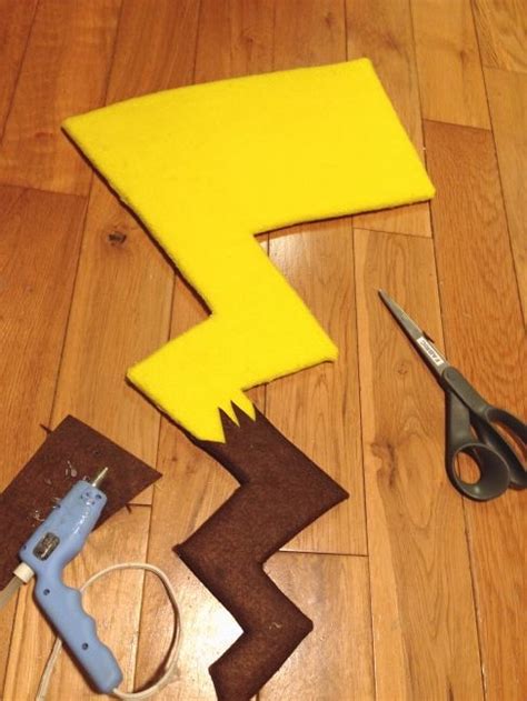 DIY Pikachu Tail | Pikachu halloween costume, Pokemon halloween costume ...