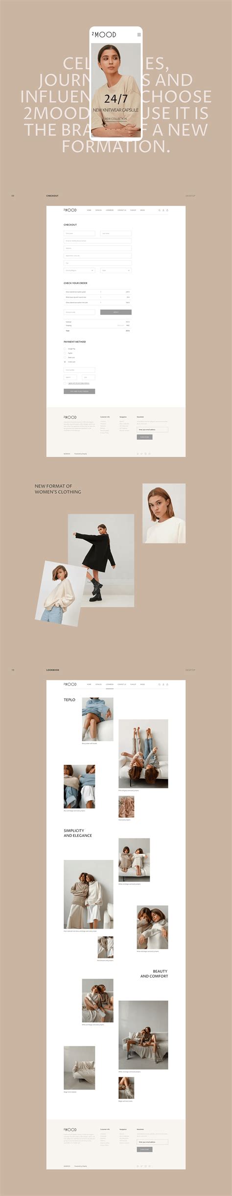 2MOOD | E-commerce :: Behance